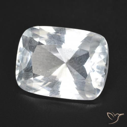 Topazio Bianco naturale da 11.22 ct, Cuscino, VVS-VS