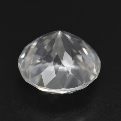Topazio Bianco naturale da 5.85 ct, Rotondo, VVS-VS