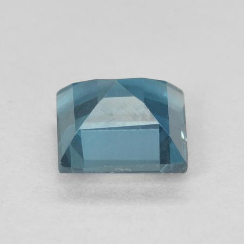 Topazio Blu London naturale da 0.79 ct, Quadrato, VVS
