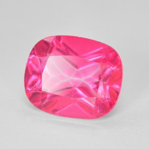 Topazio Magenta intenso naturale da 6.50 ct, Cuscino, VVS