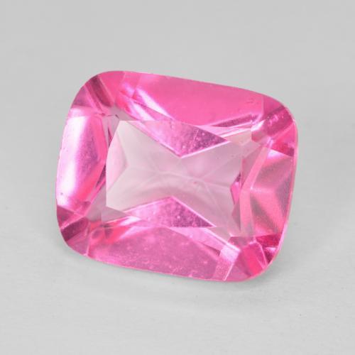 Topazio Rosa hot naturale da 7.06 ct, Cuscino, VVS