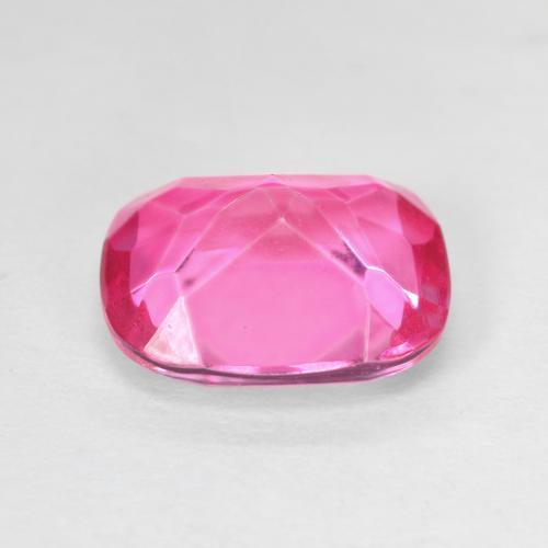 Topazio Magenta intenso naturale da 6.22 ct, Cuscino, VVS-VS