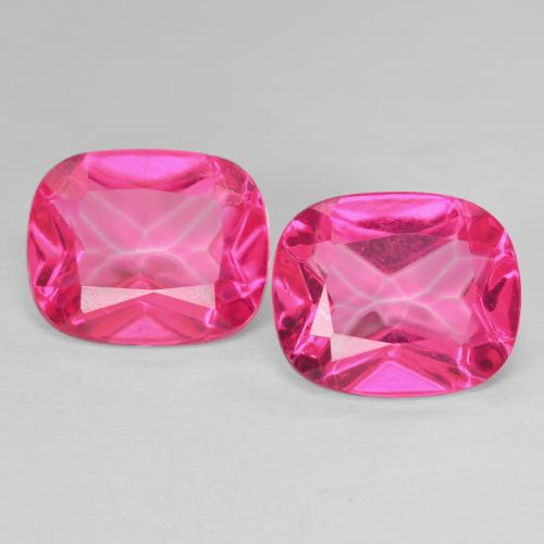 12.49ctw Naturale Rosa medio Topazio, Cuscino, VVS