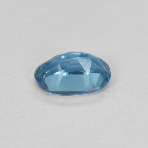Topazio Blu London naturale da 0.59 ct, Ovale, VS