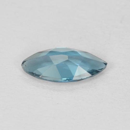 Topazio Blu London naturale da 0.48 ct, Taglio marquise, VVS-VS