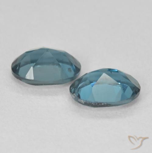 Gemme di Topazio Blu London naturale da 2.07 ct, Ovale, VS