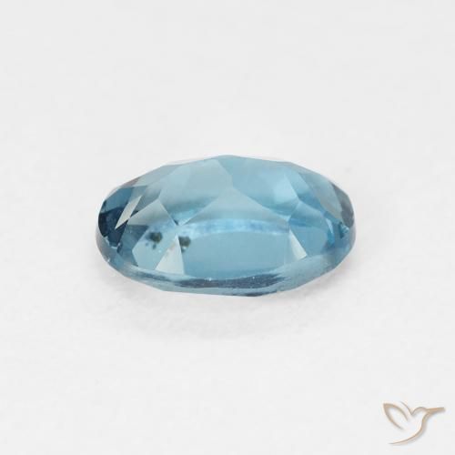 Topazio Blu London naturale da 1.03 ct, Ovale, VVS