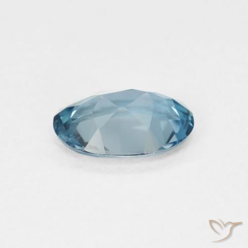 Topazio Blu London naturale da 0.78 ct, Ovale, VVS