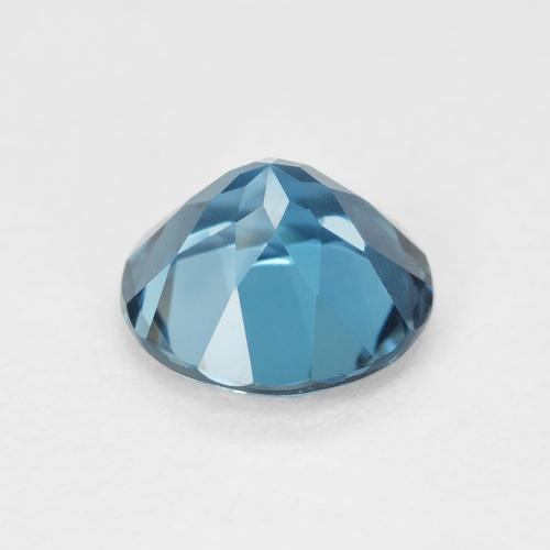 Topazio Blu London naturale da 2.24 ct, Rotondo, VVS
