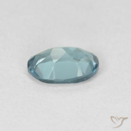 Topazio Blu London naturale da 0.91 ct, Ovale, VVS