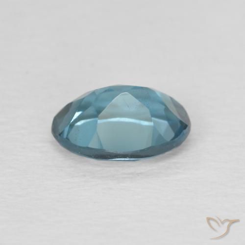 Topazio Blu London naturale da 1.00 ct, Ovale, VS