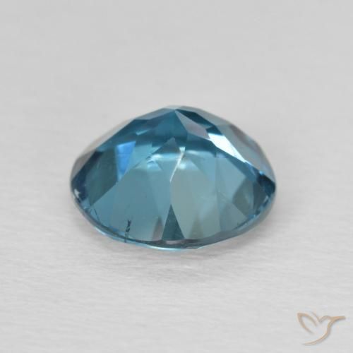 Topazio Blu London naturale da 2.30 ct, Rotondo, VS