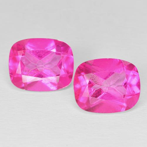 Gemme di Topazio Medium Dark-Pink naturale da 10.01 ct, Cuscino, VS
