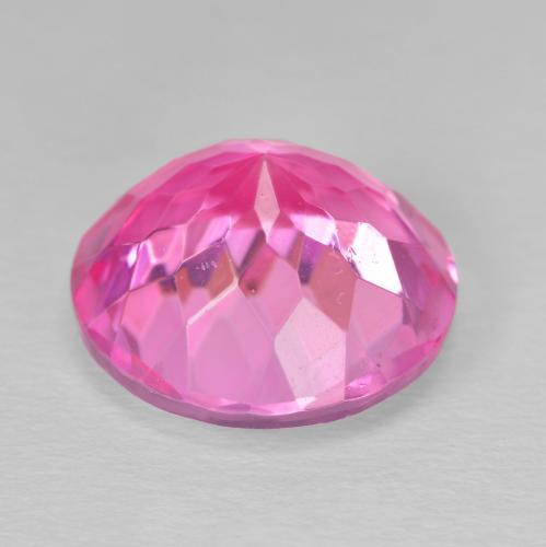 Topazio naturale rosa da 12,00 ct, taglio rotondo, VVS-VS