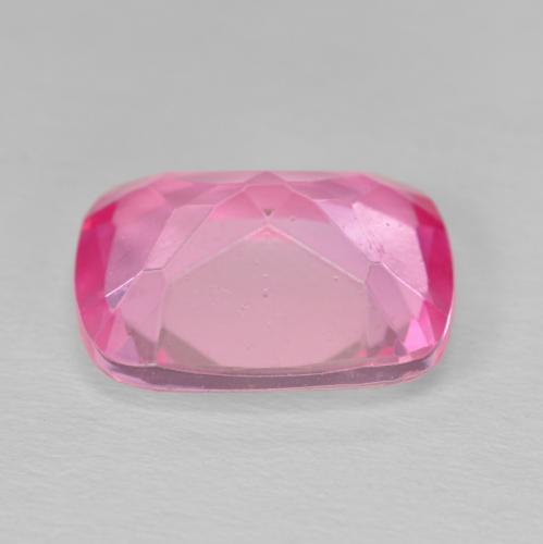 Topazio Medium Dark-Pink naturale da 9.61 ct, Cuscino, VVS-VS
