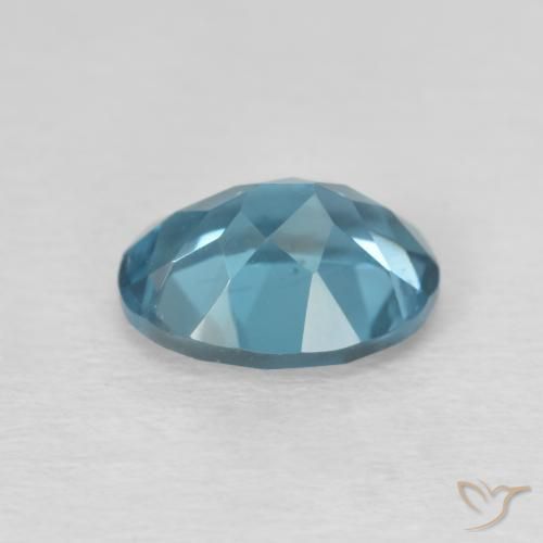Topazio Blu London naturale da 2.25 ct, Ovale, VVS-VS