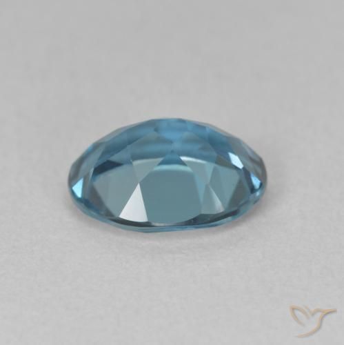 Topazio Blu London naturale da 2.15 ct, Ovale, VVS-VS