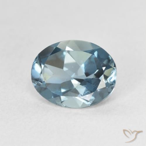 Topazio Blu London naturale da 2.11 ct, Ovale, VS