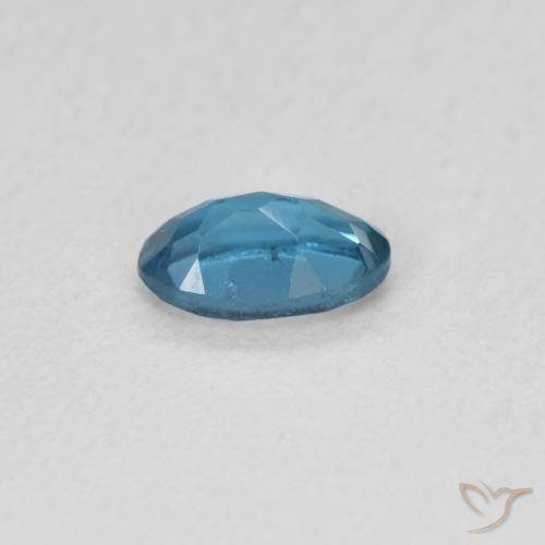 Topazio Blu London naturale da 0.53 ct, Ovale, VS