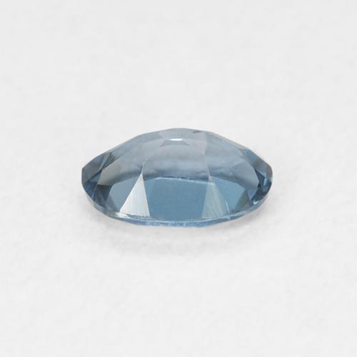 Topazio Blu London naturale da 0.50 ct, Ovale, VVS-VS