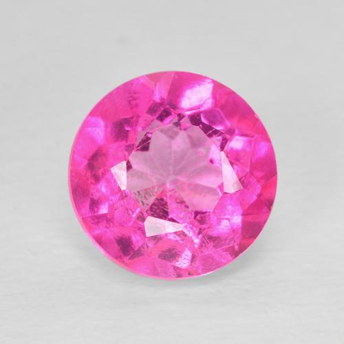 3.52ct Naturale Rosa hot Topazio, Rotondo, VVS-VS
