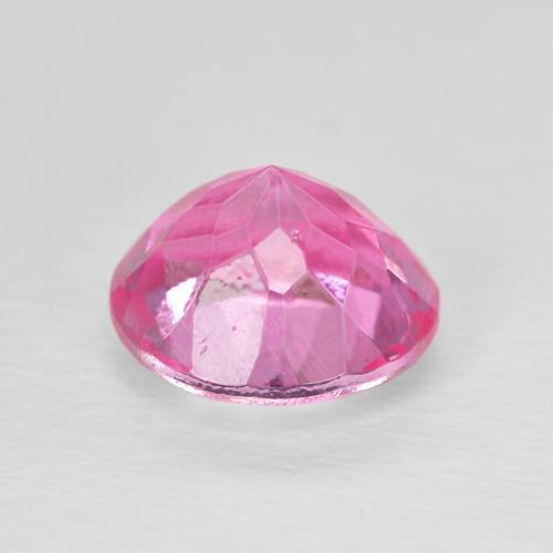 Topazio Rosa hot naturale da 3.52 ct, Rotondo, VVS-VS
