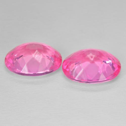 Gemme di Topazio Medium Dark-Pink naturale da 10.71 ct, Ovale, VVS-VS