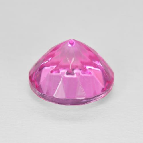 Topazio Rosa hot naturale da 7.05 ct, Rotondo, VVS