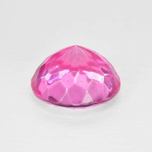 Topazio Rosa hot naturale da 6.32 ct, Rotondo, VVS