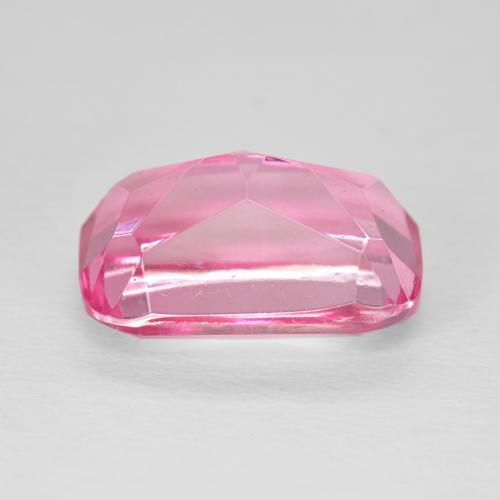 Topazio Medium Dark-Pink naturale da 9.60 ct, Cuscino, VVS-VS