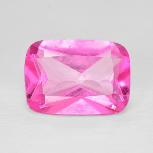 8.17ct Naturale Magenta intenso Topazio, Cuscino, VVS-VS