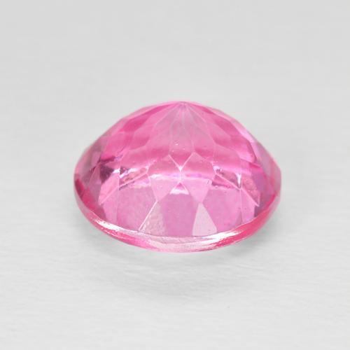 Topazio naturale rosa da 3,70 ct, taglio rotondo, VVS-VS