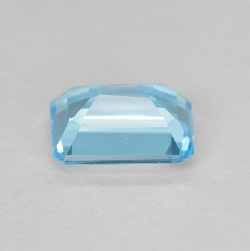 Topazio Blu svizzero naturale da 1.99 ct, Ottagonale / Taglio smeraldo, VVS-VS