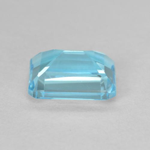 Topazio Azzurro naturale da 2.15 ct, Ottagonale / Taglio smeraldo, VVS-VS