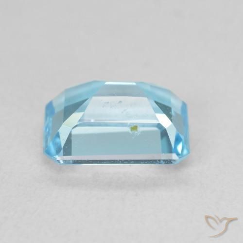 Topazio Blu svizzero naturale da 1.89 ct, Ottagonale / Taglio smeraldo, VVS