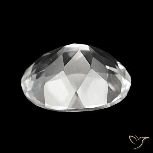 Topazio Bianco naturale da 5.79 ct, Taglio ovale, VVS-VS