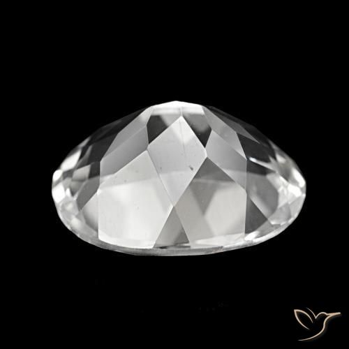 Topazio Bianco naturale da 5.69 ct, Taglio ovale, VS