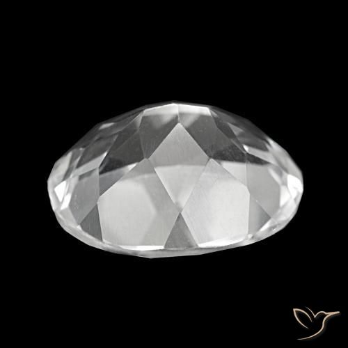 Topazio Bianco naturale da 5.72 ct, Taglio ovale, VVS-VS