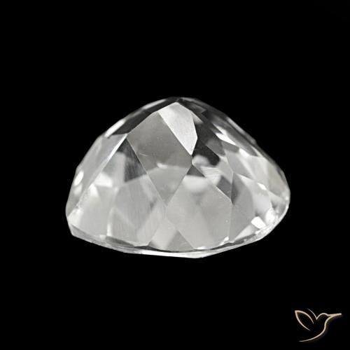 Topazio Bianco naturale da 4.33 ct, A forma di cuore, VVS-VS