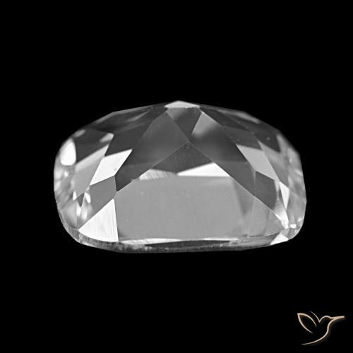 Topazio Bianco trasparente naturale da 6.29 ct, Taglio a cuscino, VVS-VS