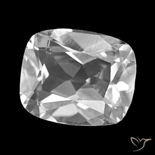 Topazio Bianco trasparente naturale da 5.81 ct, Taglio a cuscino, VVS-VS