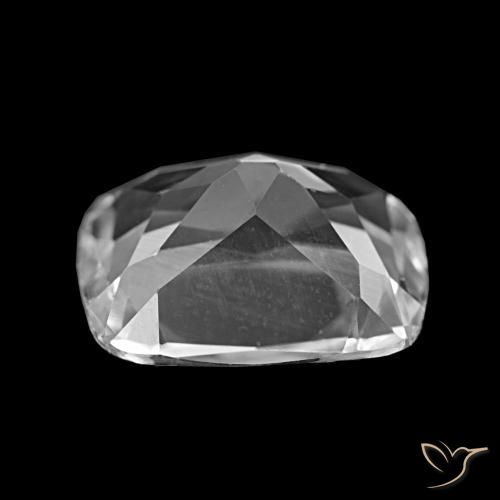 Topazio Bianco trasparente naturale da 5.90 ct, Taglio a cuscino, VVS-VS
