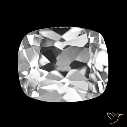 Topazio Bianco trasparente naturale da 5.97 ct, Taglio a cuscino, VS