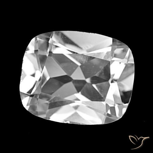 Topazio Bianco naturale da 5.49 ct, Taglio a cuscino, VS