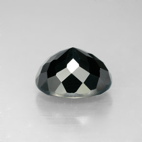 Tormalina naturale verde da 3,44 ct, taglio ovale, VVS-VS