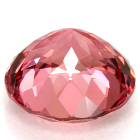 Tormalina naturale rosa da 1,70 ct, taglio rotondo, VVS