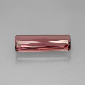 Tormalina naturale rosa da 11,68 ct, taglio smeraldo, VVS