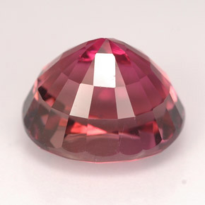 Tormalina naturale rosa da 6,12 ct, taglio ovale, VVS-VS