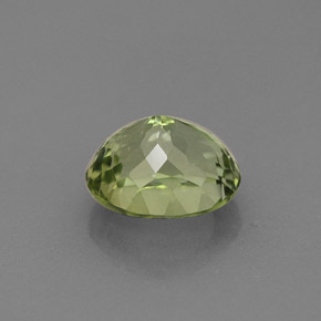 Tormalina naturale verde da 1,84 ct, taglio ovale, VS