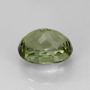 Tormalina naturale verde da 2,62 ct, taglio ovale, VVS